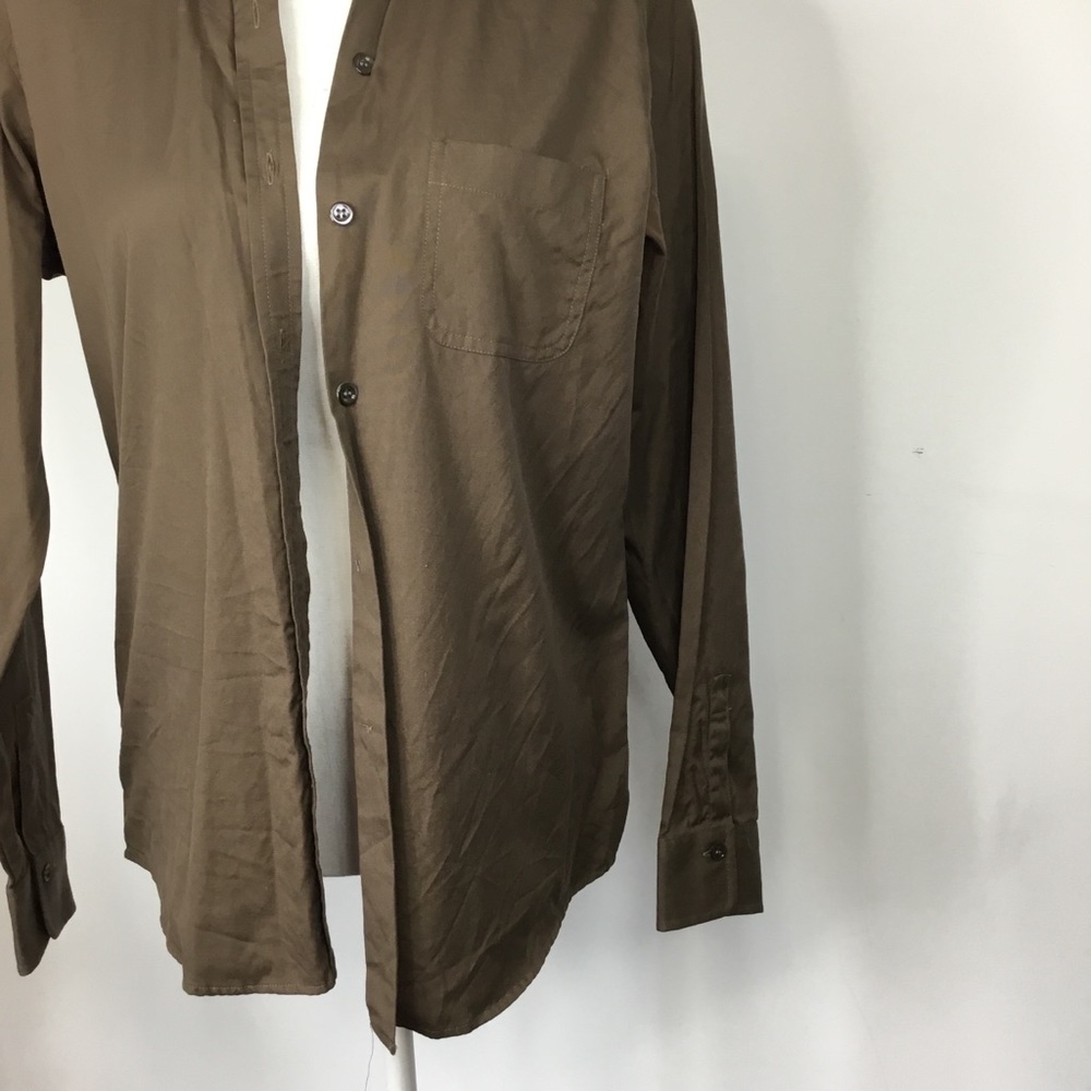 J. Crew Brown Button Down Top - image 2